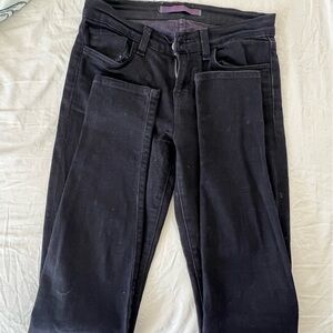 J Brand Women's Black Straight Leg Jeans